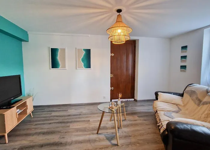 Apartamento Entre 2 Jardin Drap Compris Et Barbecue